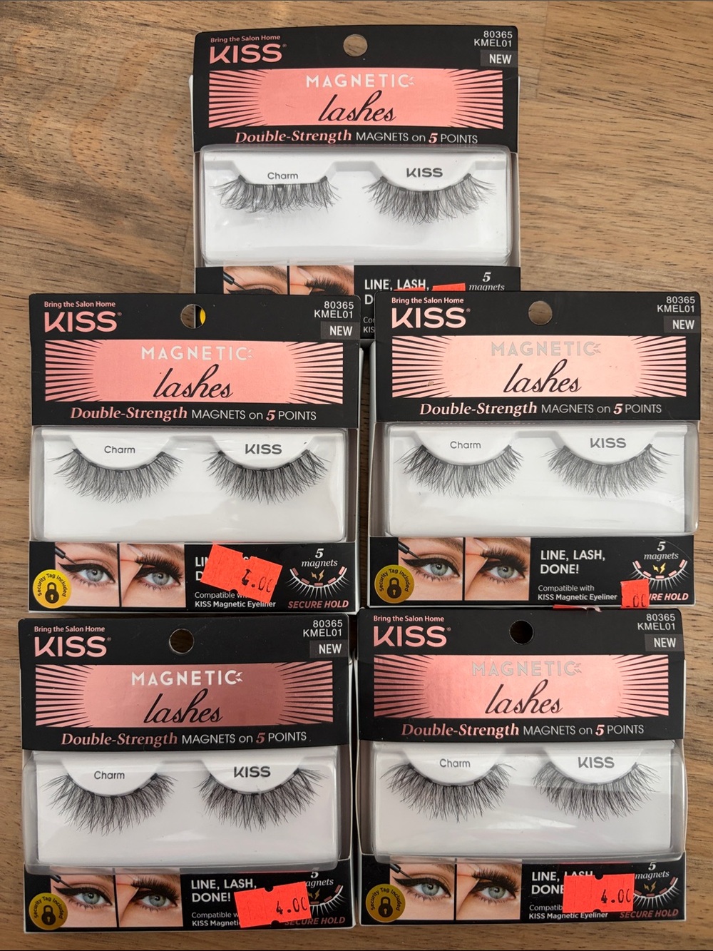 Kiss Magnetic Lashes Charm - Black